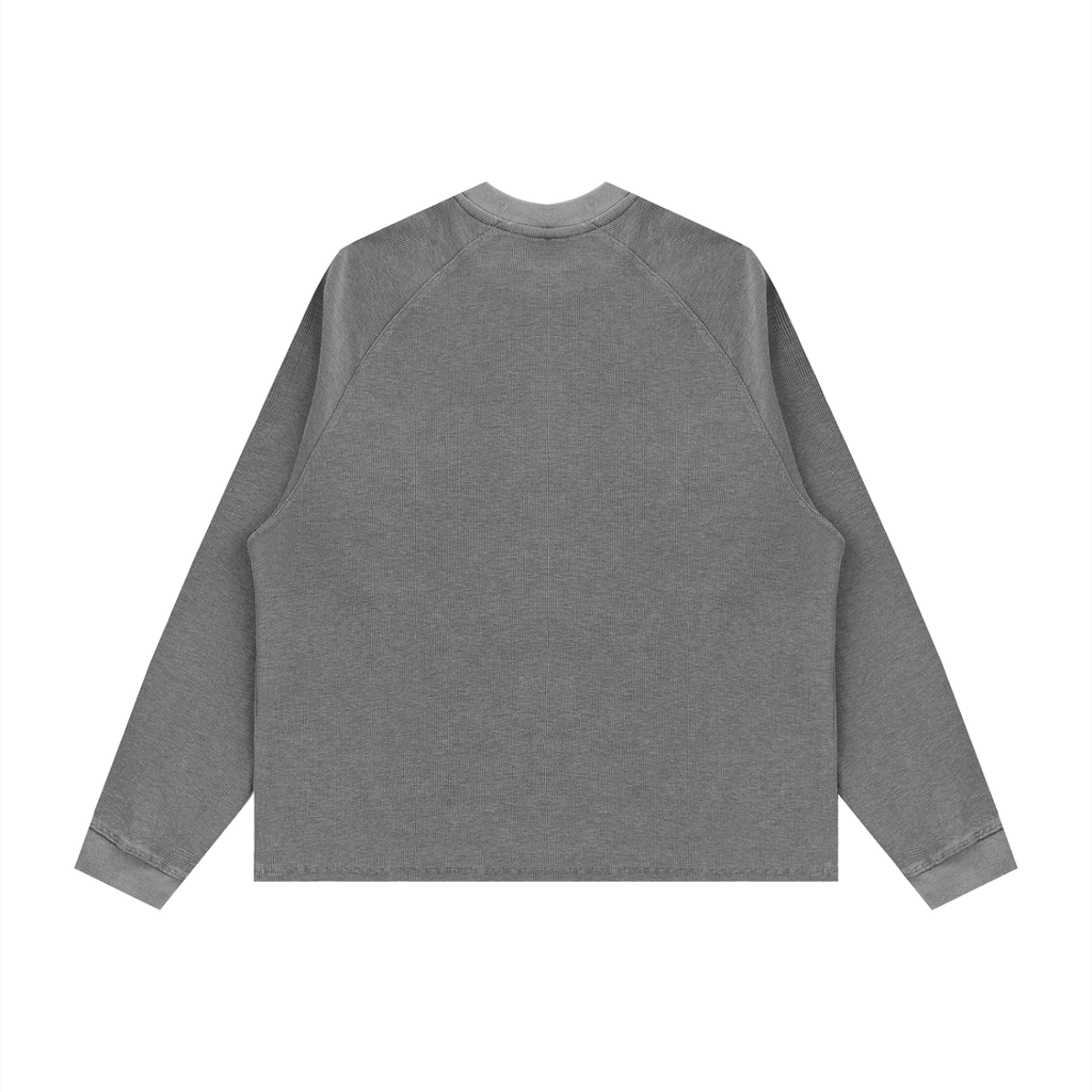 Poser Advisory Boxy Waffle Knit