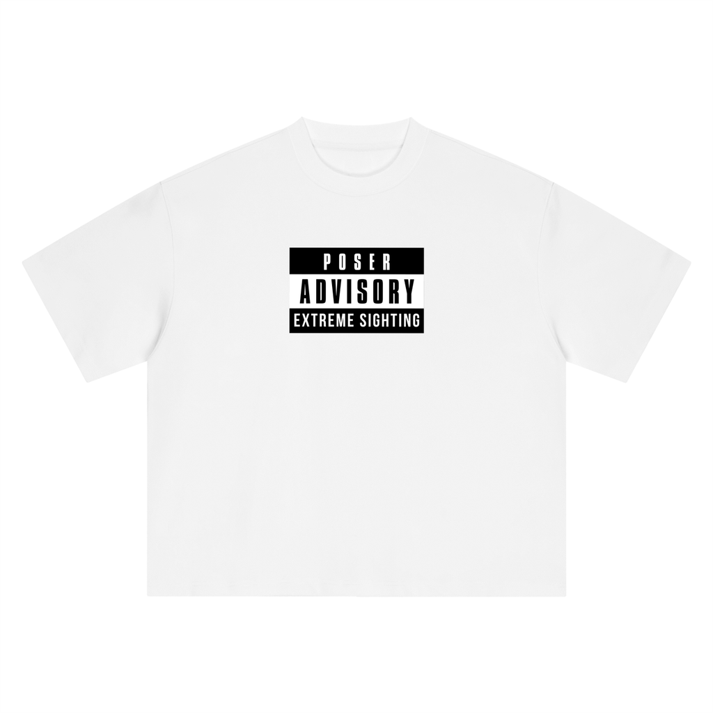 Heavy AF Poser Advisory Tee