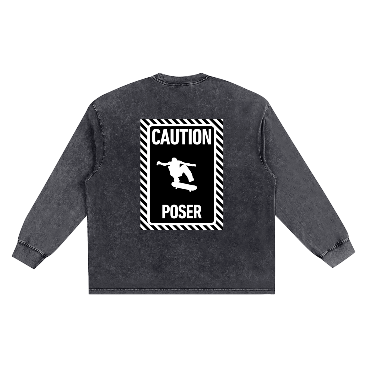 Classic Oversized Snow-Washed Poser Long Sleeve