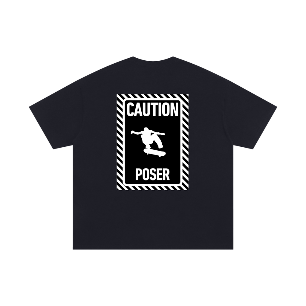 Classic Oversized Caution Poser Tee