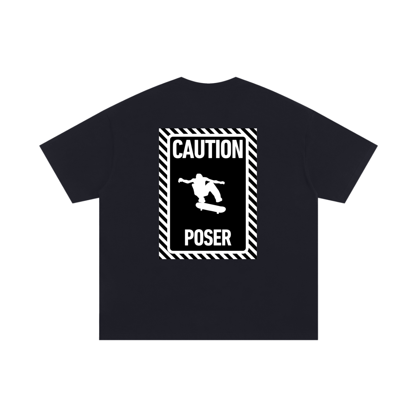 Classic Oversized Caution Poser Tee