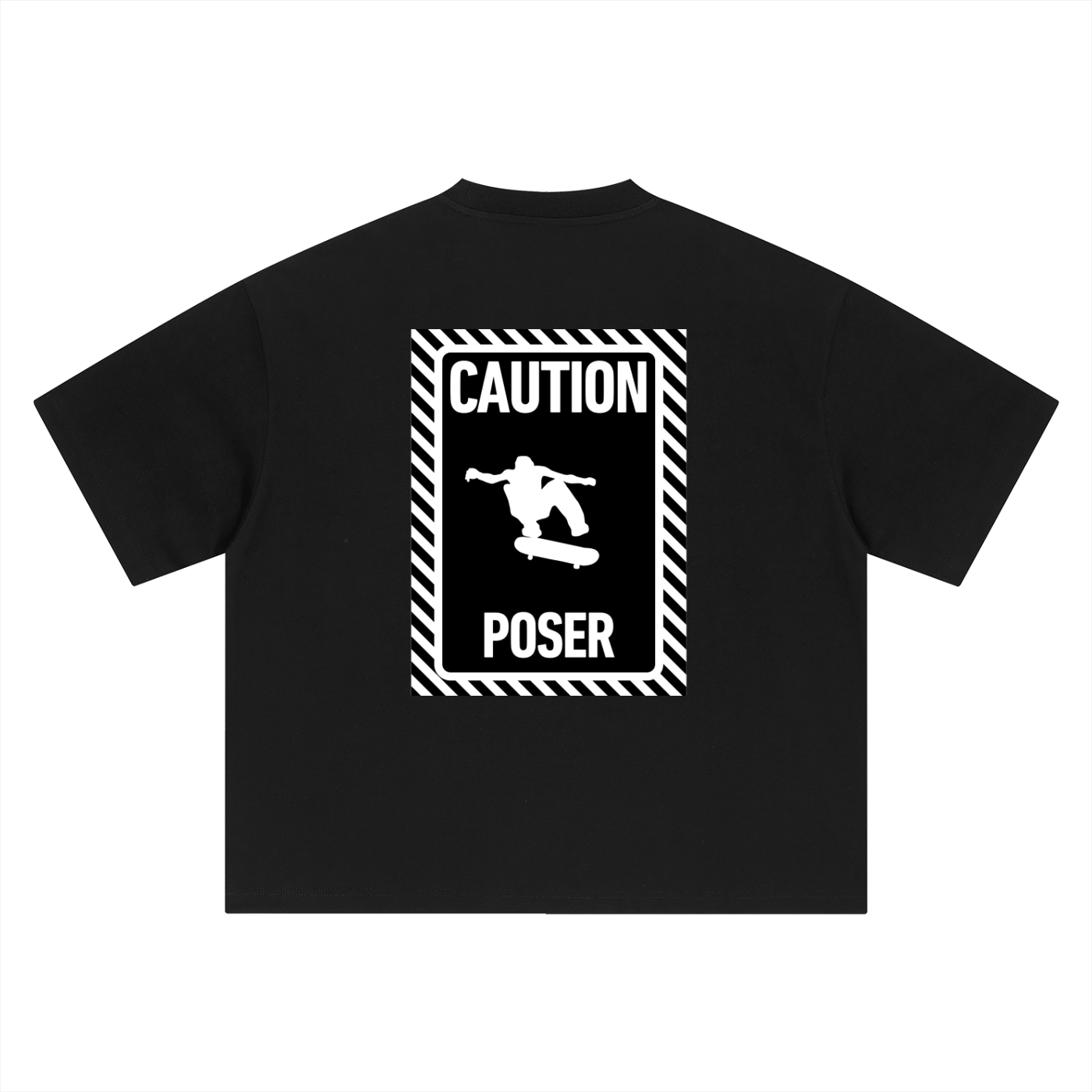 Heavy AF Caution Poser Tee